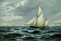 Image of Yachting Painting