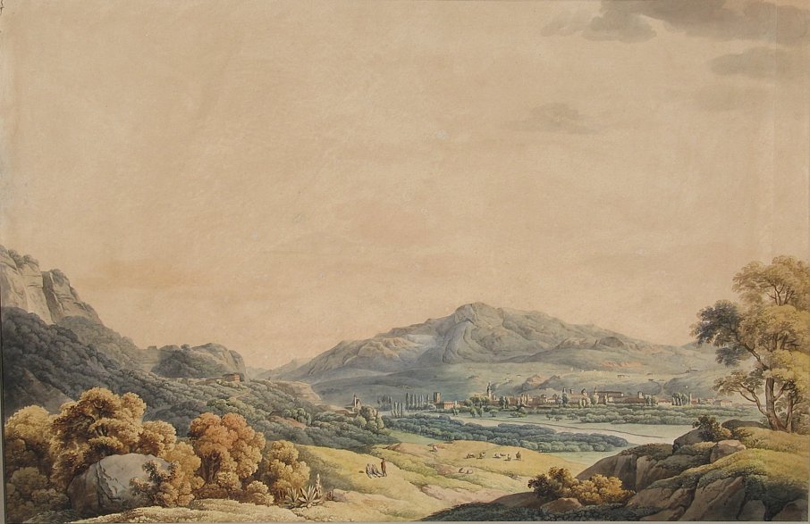 View of Trient area early 19th Century
