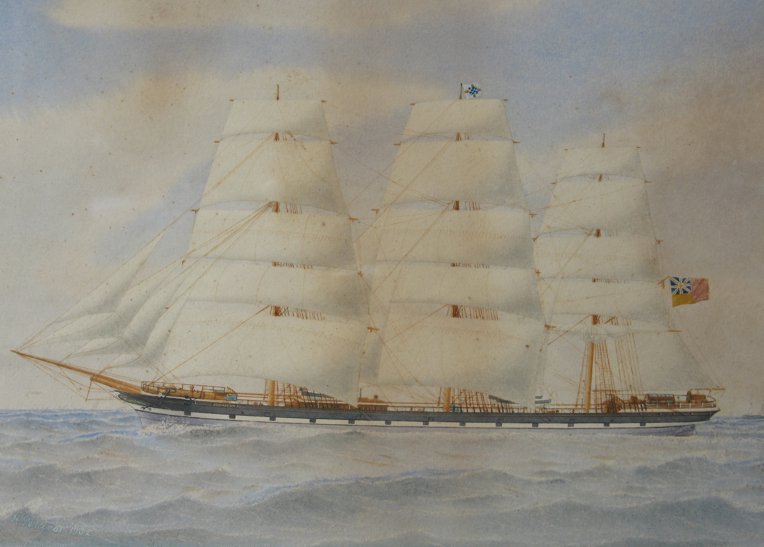 H. Percival ship portrait