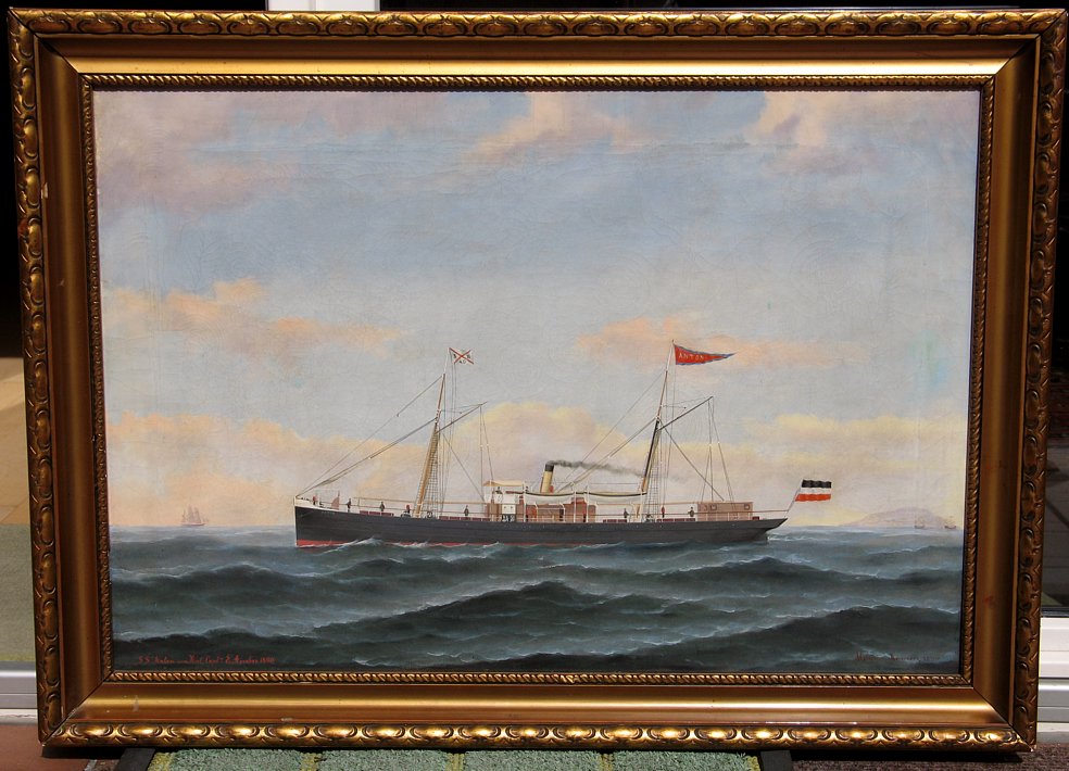 Heinrich Reimers Ship Portrait