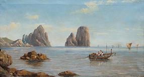 19th Century Coastal View Capri