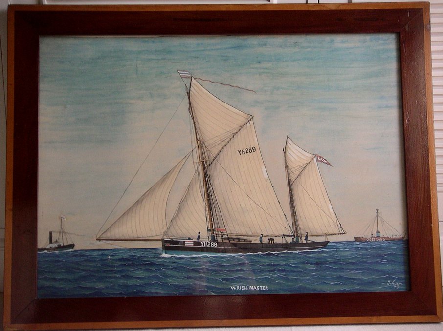 Swan Ship Portrait