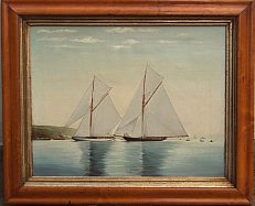 Image of Yacht Painting