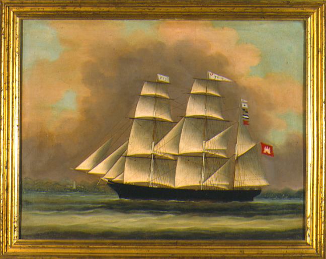 China Trade Ship Portrait